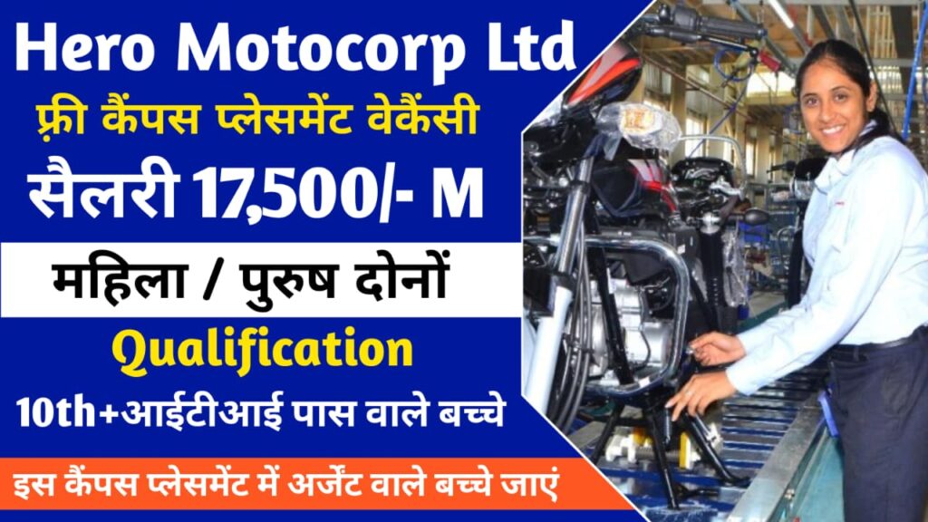 Hero Motocrop Ltd Campus Placements