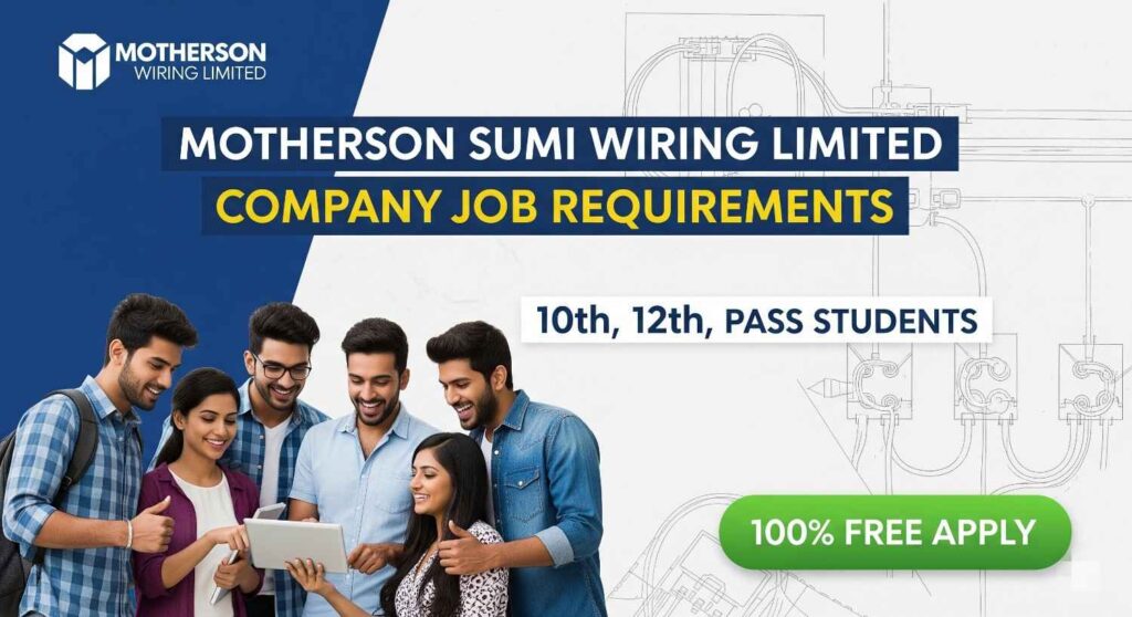 Motherson Sumi Wiring Limited Company Job Requirments