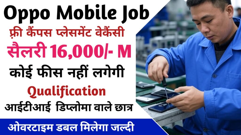 Oppo Mobiles India Campus Placement 2025