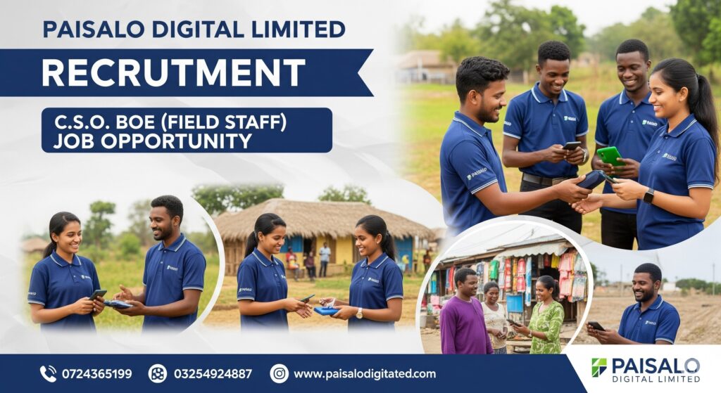 Paisalo Digital Limited Recruitment C.S.O. BOE Job