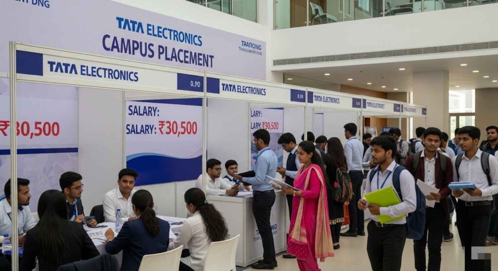 Tata Electronics Campus Placement Drive for Female Candidates