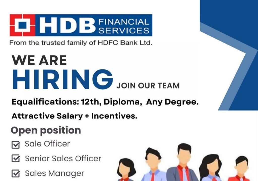 HDB Financial Services Ltd Recruitment 2025